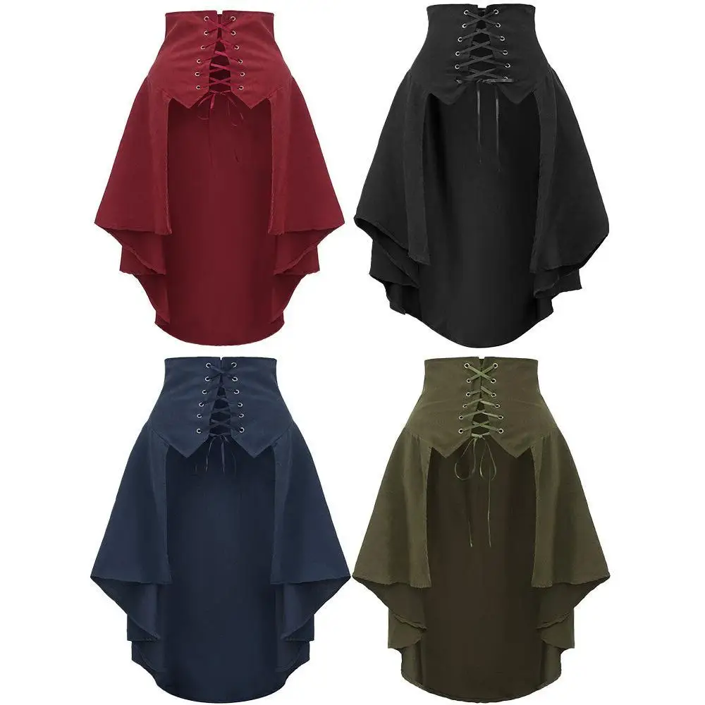 women's punk tailcoat Renaissa - Pleated Skirt Women recension och pris