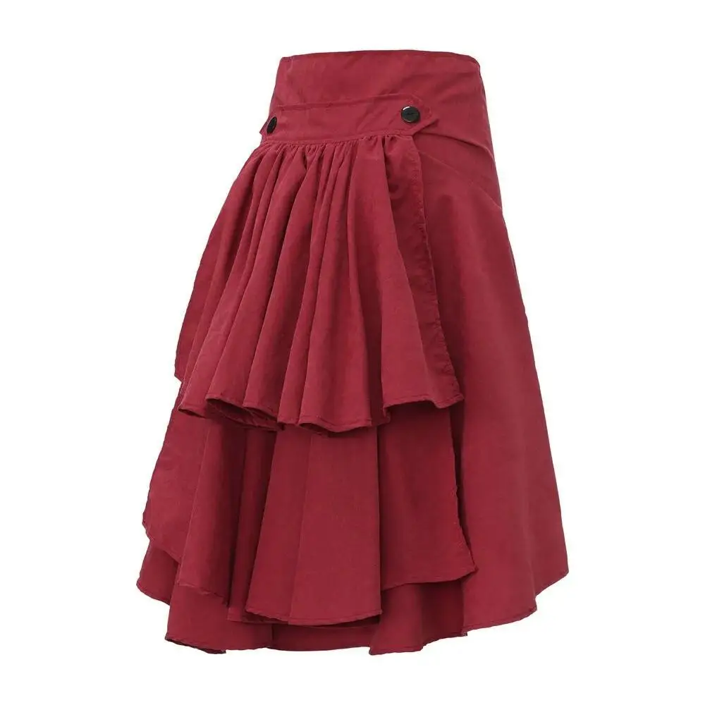 women's punk tailcoat Renaissa - Pleated Skirt Women recension och pris