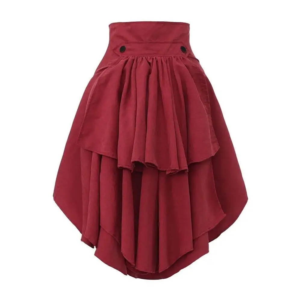 women's punk tailcoat Renaissa - Pleated Skirt Women recension och pris