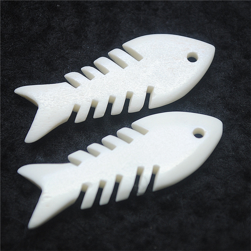 5PCS New White Bone Pendants 3 - Women Fashion Nz recension och pris