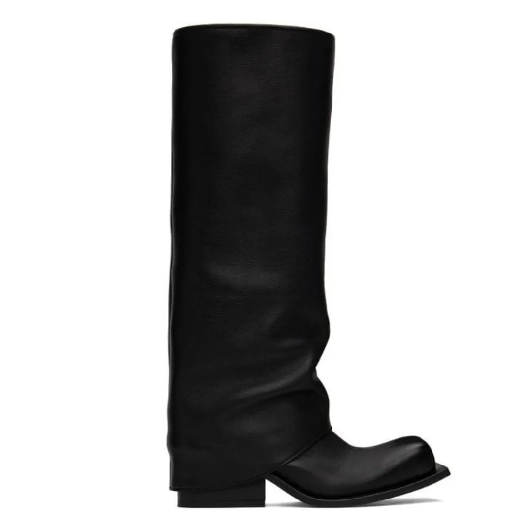Square Toe Thick Heel Trouser  - Winter Fashion Women Boots recension och pris