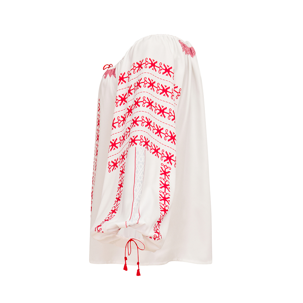 Marion Ravenwood Cosplay Costu - Puff Sleeve Blouse recension och pris