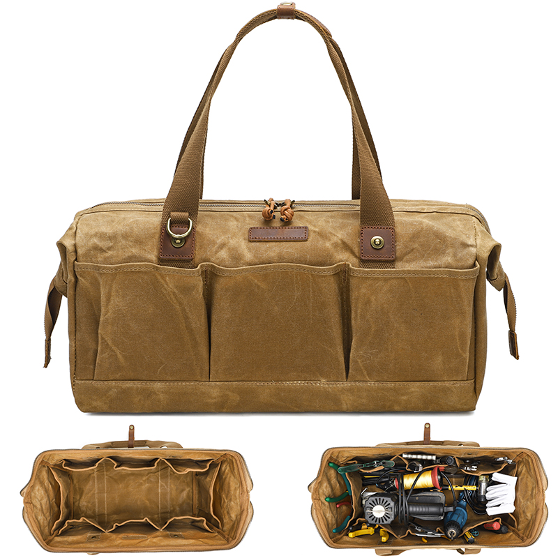 Heavy Duty Waxed Canvas Tool B - Canvas Tote Bag recension och pris