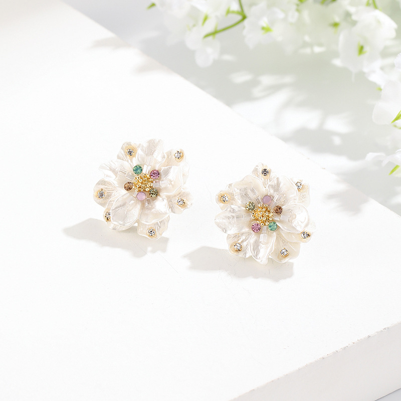 New Jewelry Shell Flower Tempe - Women Fashion Nz recension och pris