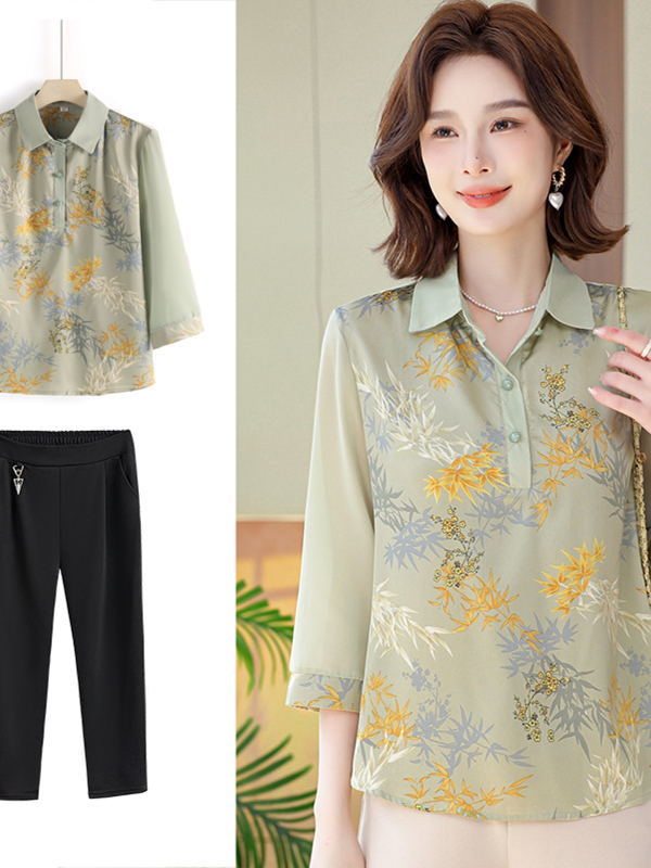 Fashionable Mid-Sleeve T-Shirt - Women Fashion Over 50 recension och pris