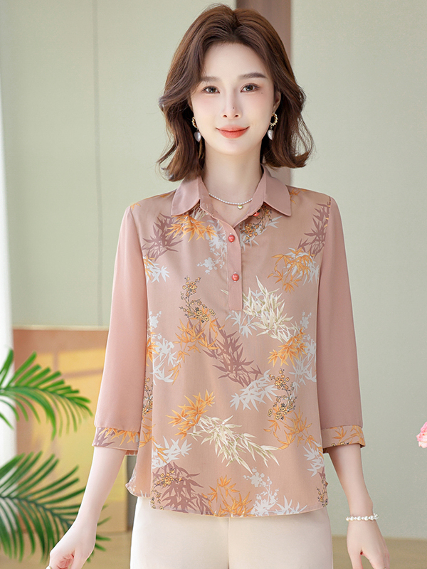 Fashionable Mid-Sleeve T-Shirt - Women Fashion Over 50 recension och pris