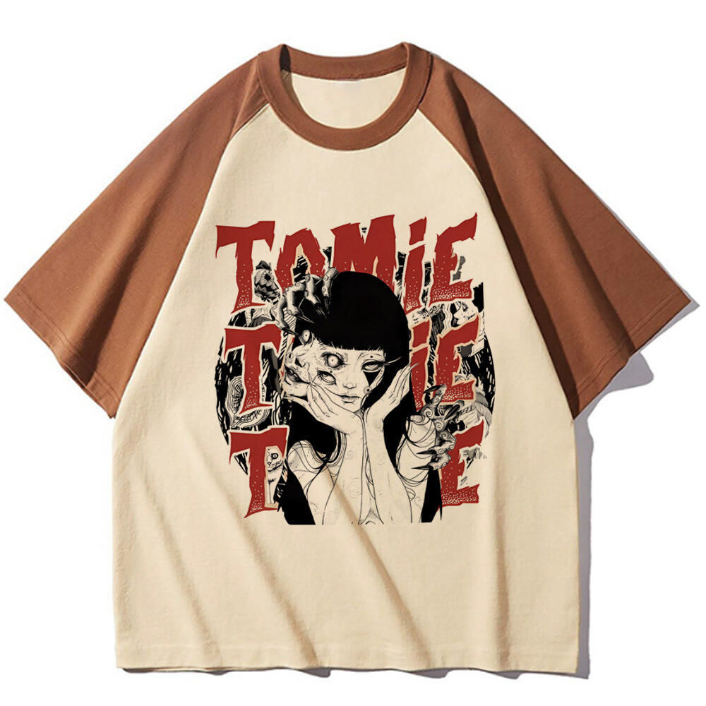 Junji Ito top tees girl Digita - Women'S Fashion From The 80S recension och pris