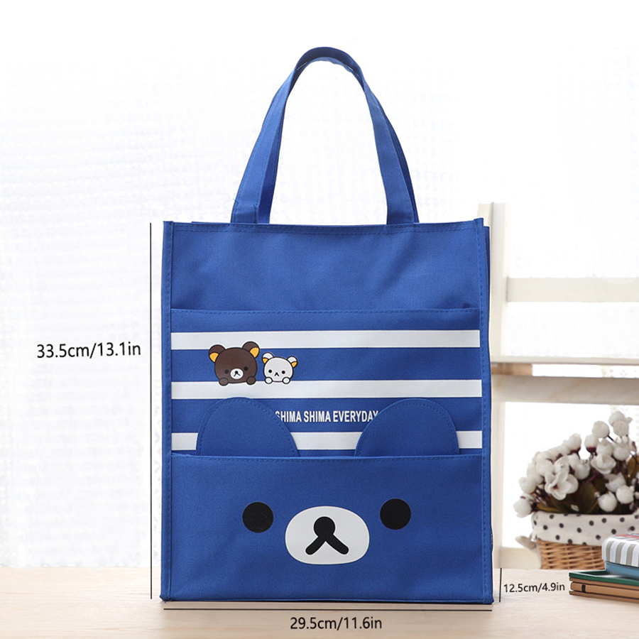 Portable waterproof lunch bag  - Canvas Tote Bag recension och pris