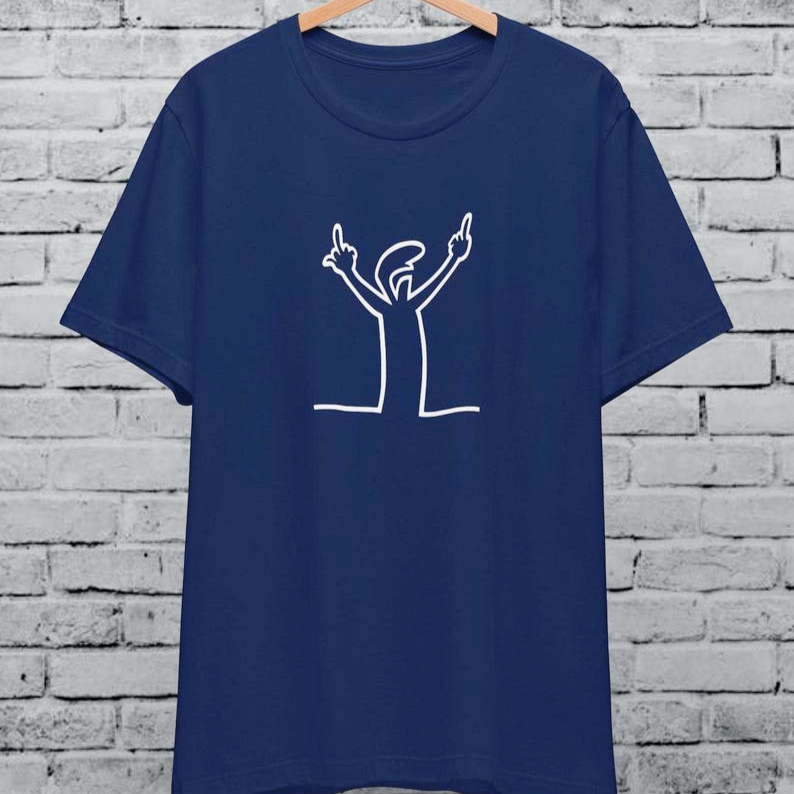 Angry La Linea Unisex T-Shirt  - Women'S Fashion From The 80S recension och pris