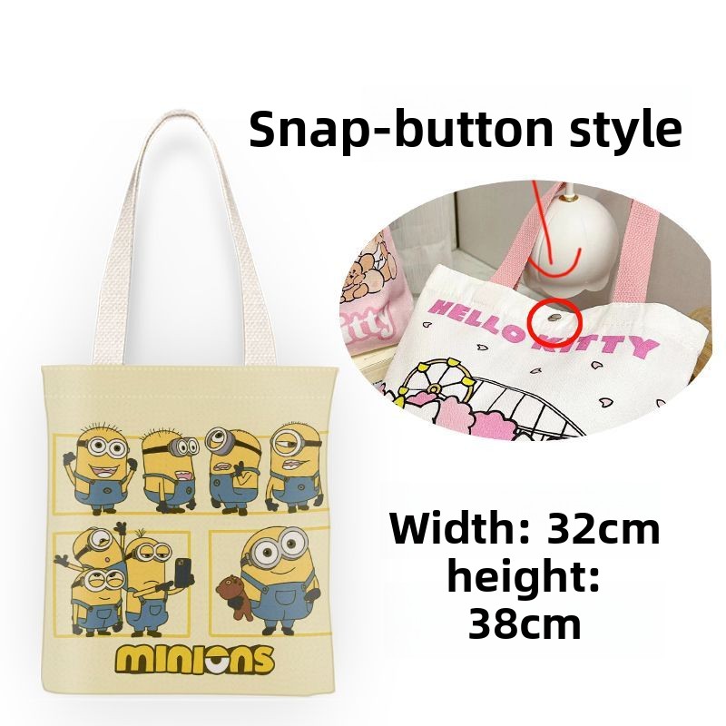 Minions movie animation cartoo - Canvas Tote Bag recension och pris