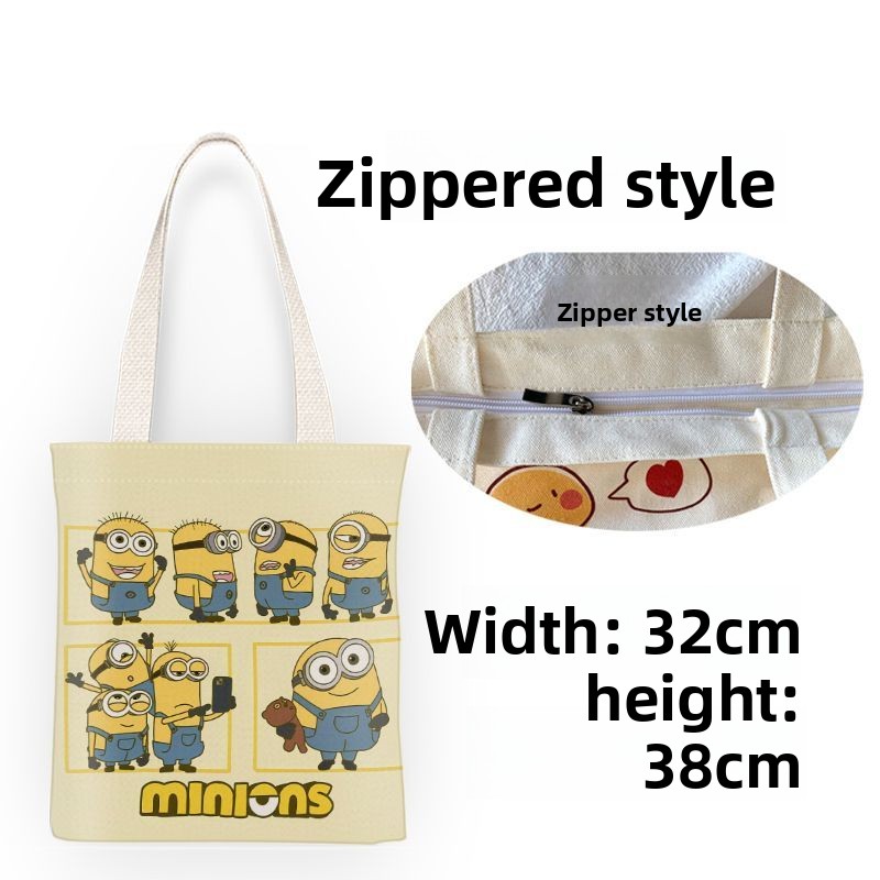 Minions movie animation cartoo - Canvas Tote Bag recension och pris