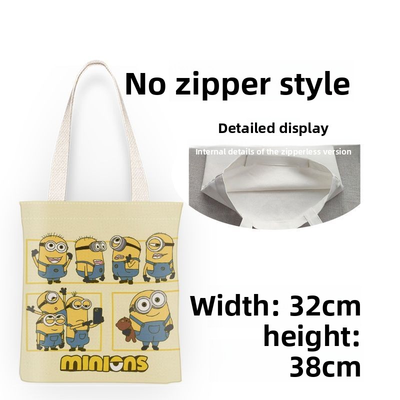 Minions movie animation cartoo - Canvas Tote Bag recension och pris