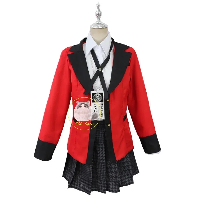 Anime Jabami Yumeko Cosplay Co - Pleated Skirt Women recension och pris