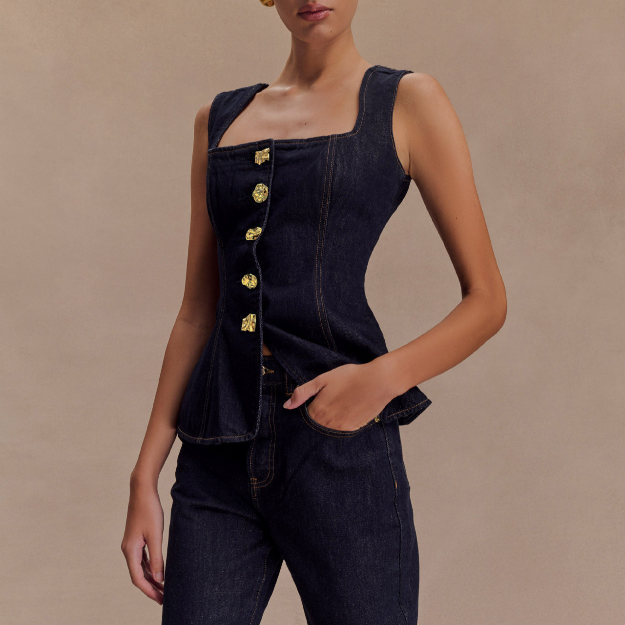 Summer Denim Pant Sets Women 2 - Women Fashion Jeans Top recension och pris