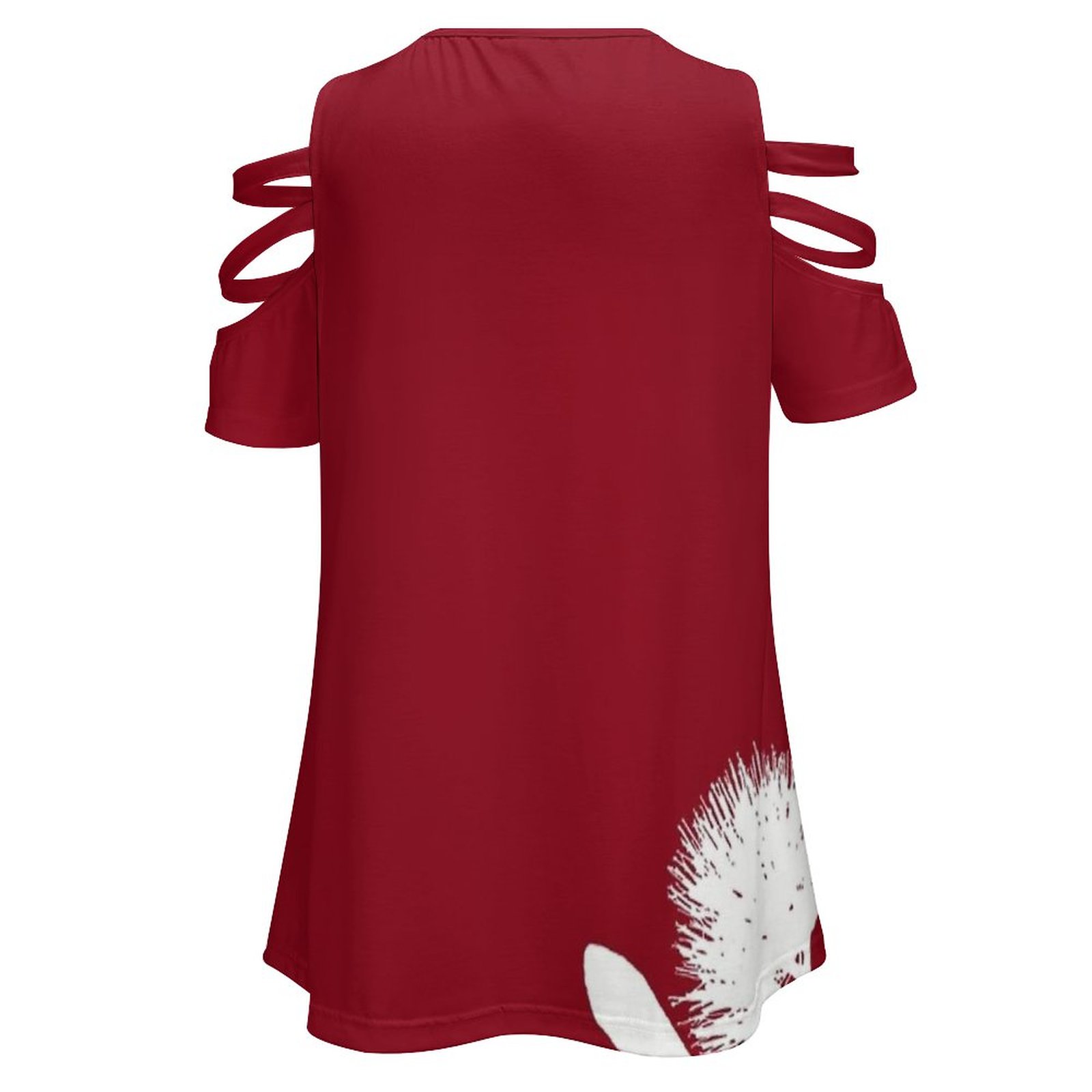Pohutukawa-White On Red Women  - Women Fashion Nz recension och pris