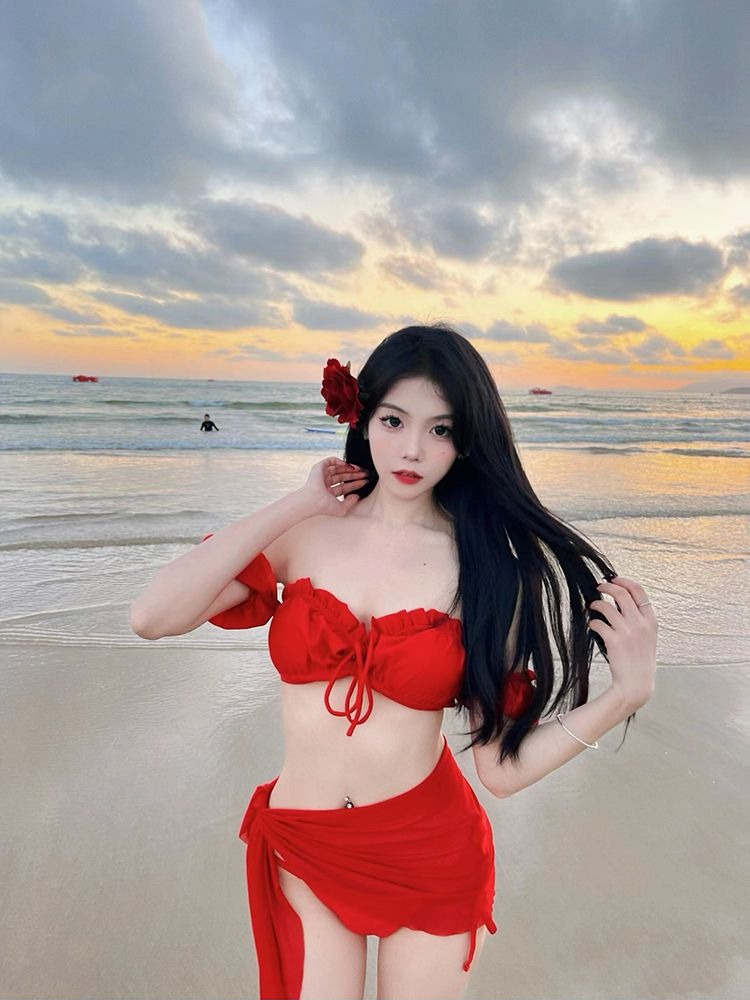 Sexy Red Bikini for Women 2026 - Women'S Fashion Middle Ages recension och pris