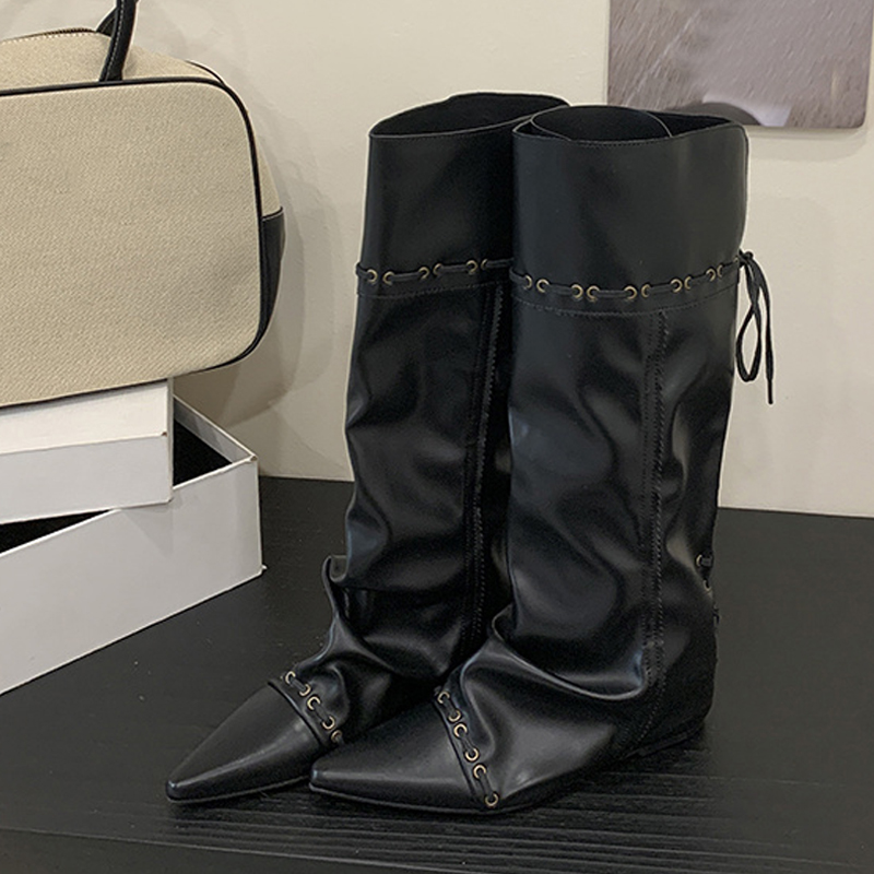 Liyke Fashion Design Drawstrin - Winter Fashion Women Boots recension och pris