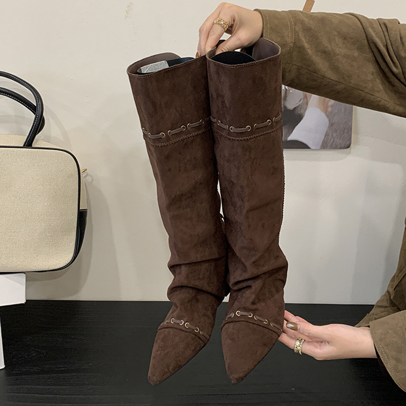 Liyke Fashion Design Drawstrin - Winter Fashion Women Boots recension och pris