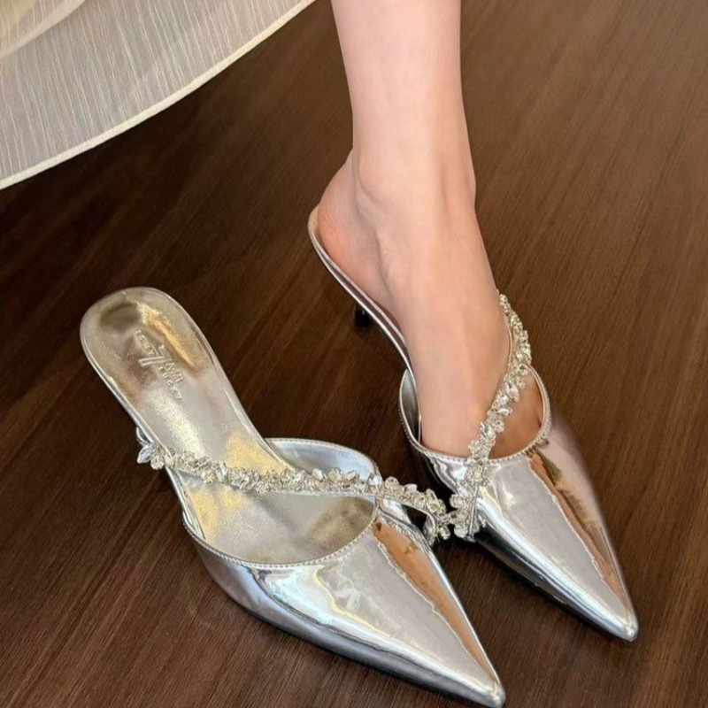 Sexy silver stiletto platform  - Women'S Fashion Jewellery recension och pris