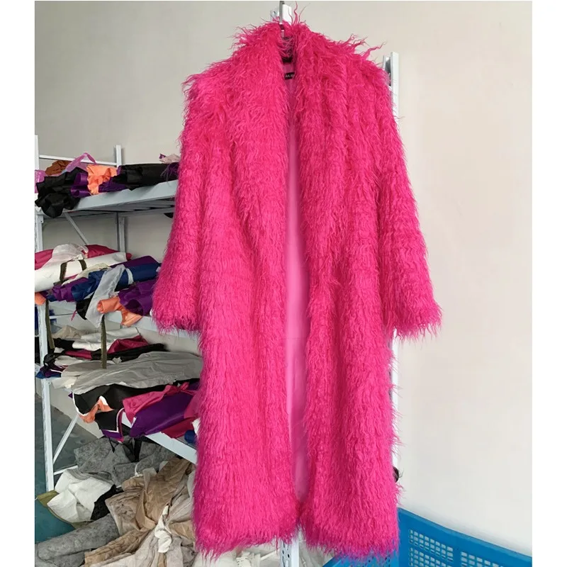 Women Faux Fur Long Coat Therm - Women Fashion Over 50 recension och pris