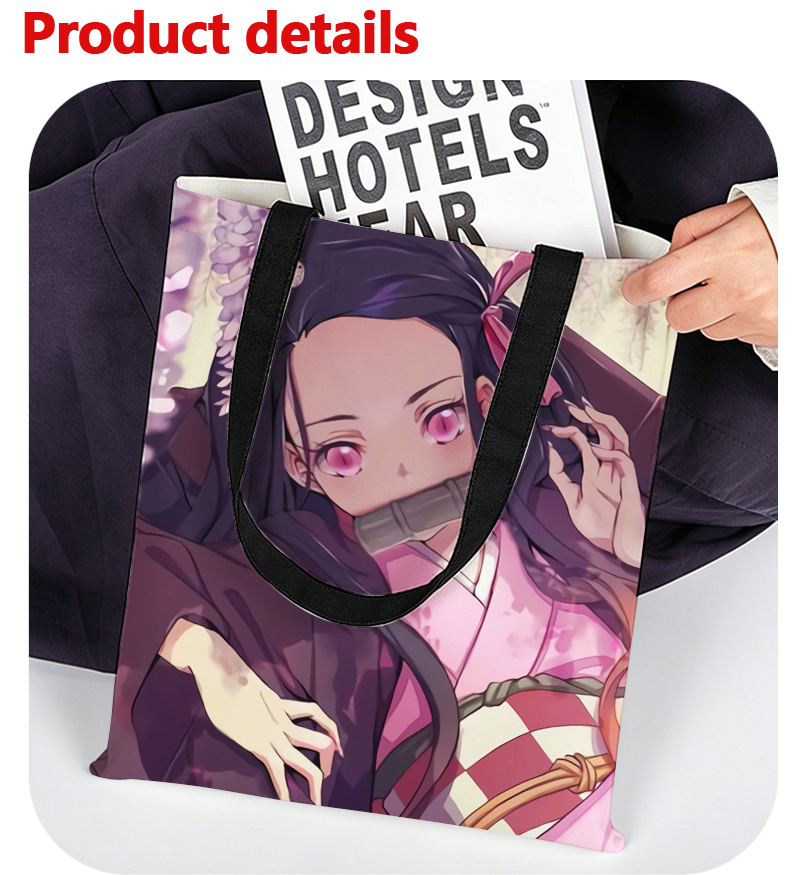 Demon Slayer Kamado Nezuko Wom - Canvas Tote Bag recension och pris