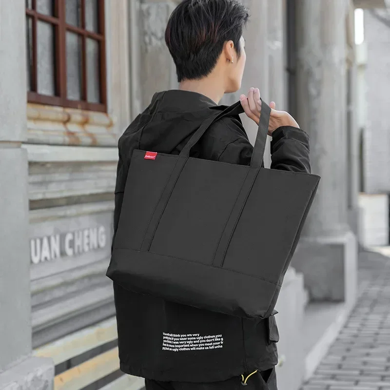 Japanese Style Men's Hanbags C - Canvas Tote Bag recension och pris