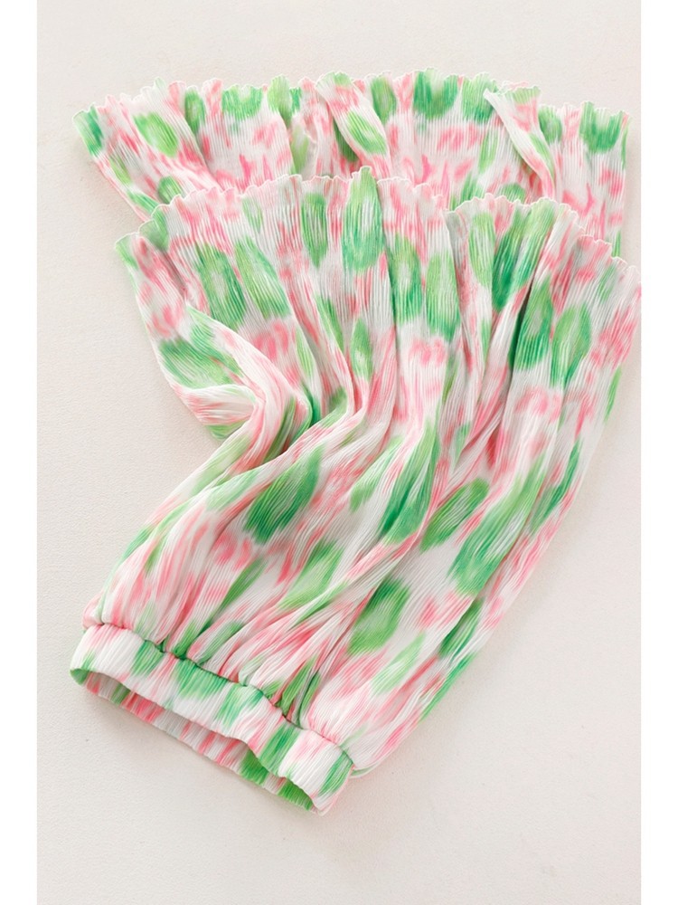 2026 Fashion Sweet Floral Prin - Pleated Skirt Women recension och pris