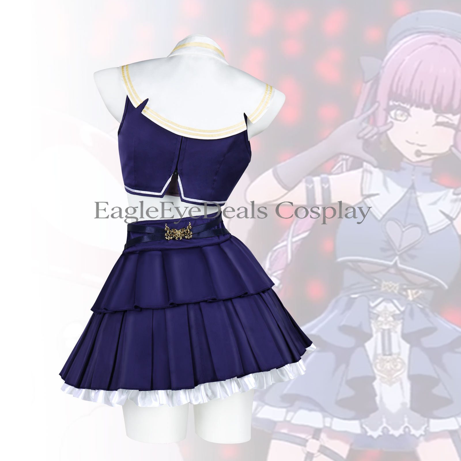Anime Idol Cosplay Costume Wom - Pleated Skirt Women recension och pris