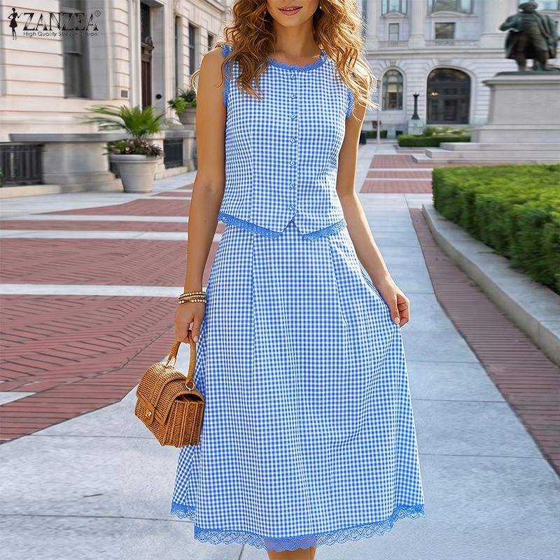 Elegant Women 2 Pieces Sets ZA - Women Fashion Vest recension och pris