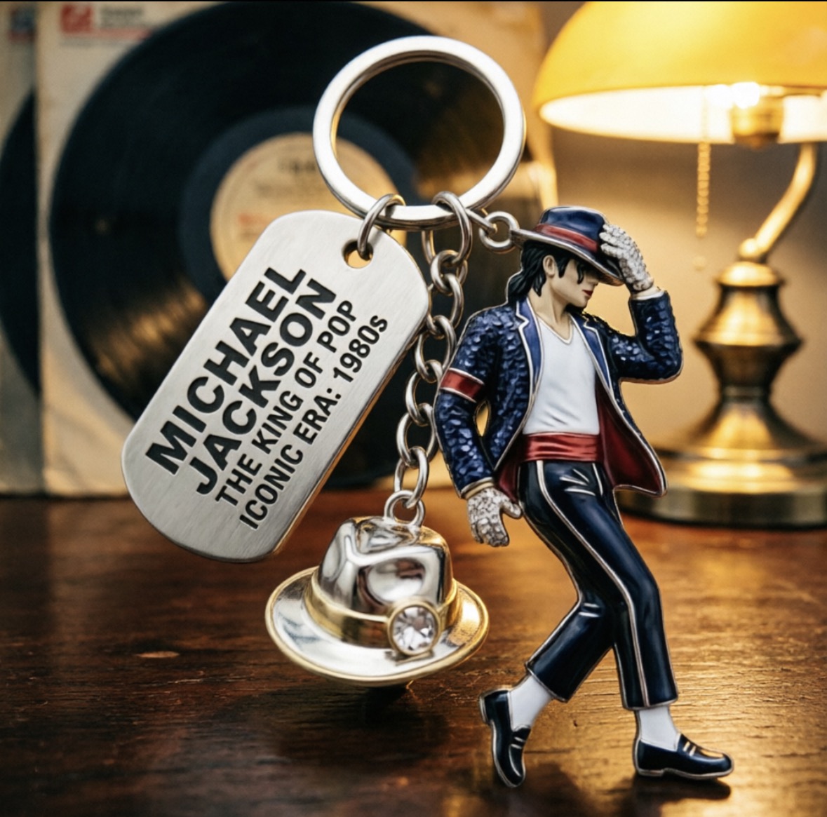 Michael Jackson Keychain, Clas - Women'S Fashion Jewellery recension och pris