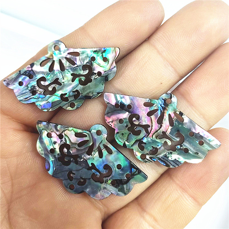 4PCS FANS WOMENS ABALONE SHELL - Women Fashion Nz recension och pris
