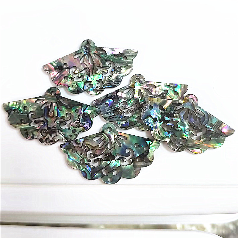 4PCS FANS WOMENS ABALONE SHELL - Women Fashion Nz recension och pris