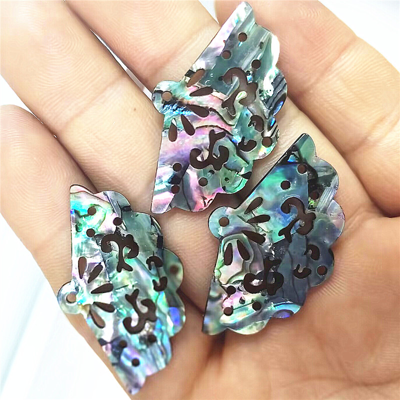 4PCS FANS WOMENS ABALONE SHELL - Women Fashion Nz recension och pris