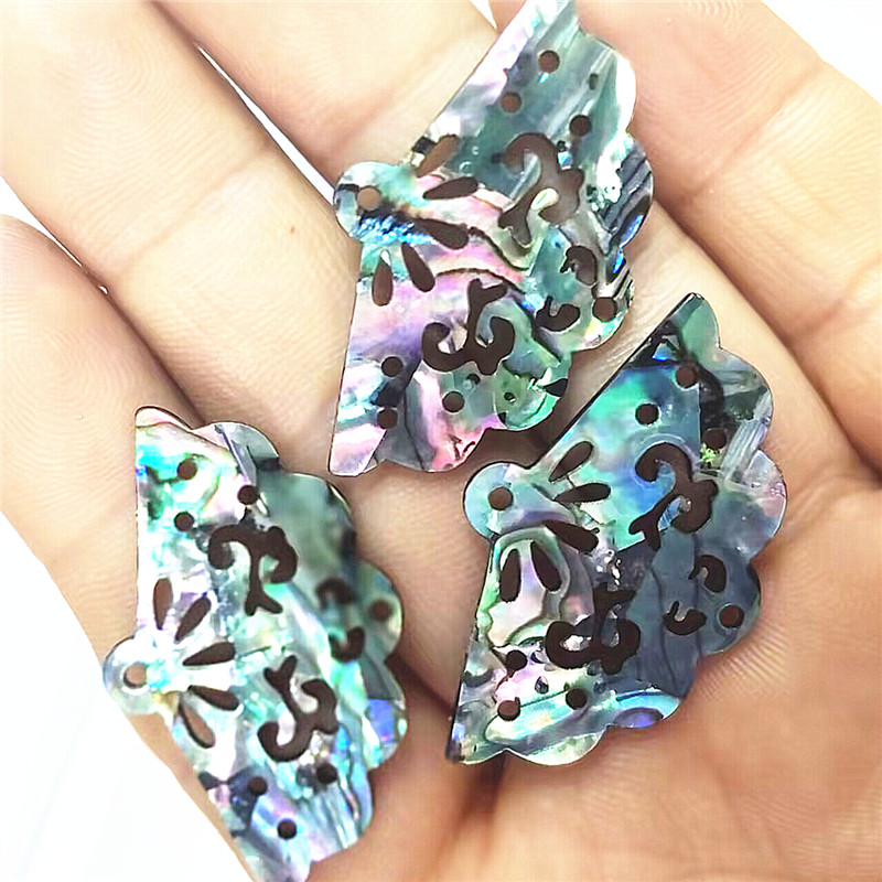 4PCS FANS WOMENS ABALONE SHELL - Women Fashion Nz recension och pris