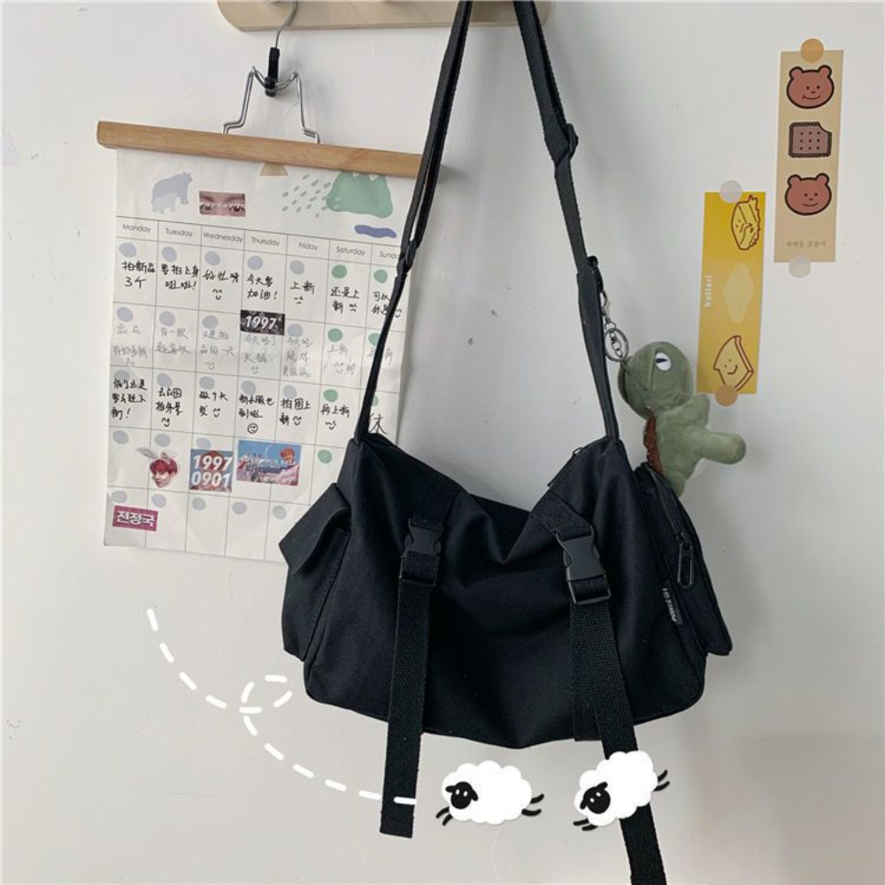 Black Crossbody Bags Women Des - Canvas Tote Bag recension och pris