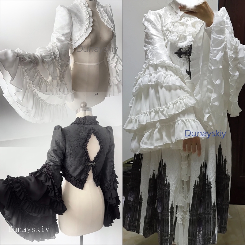 Gothic Party Vampire Lolita Ou - Puff Sleeve Blouse recension och pris