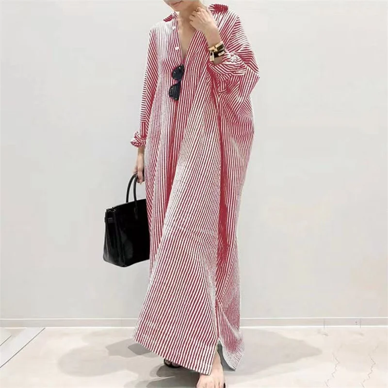 Elegant Office Commuter Stripe - Longline Cardigan Knit recension och pris