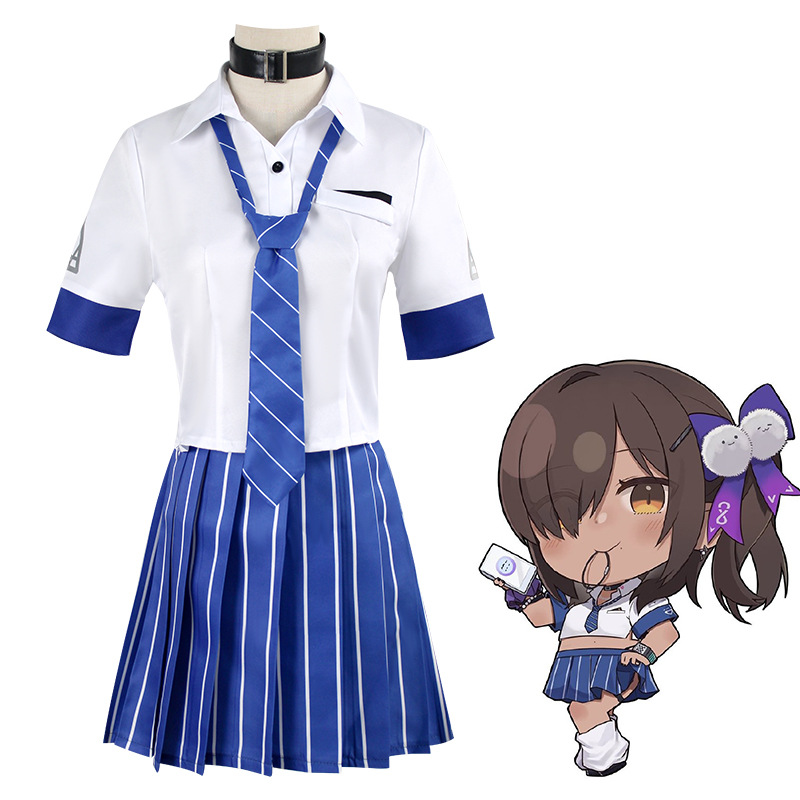 Naga Cosplay Costume JK Unifor - Pleated Skirt Women recension och pris