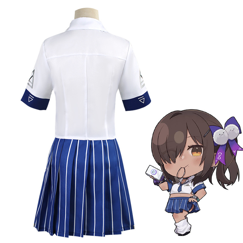 Naga Cosplay Costume JK Unifor - Pleated Skirt Women recension och pris