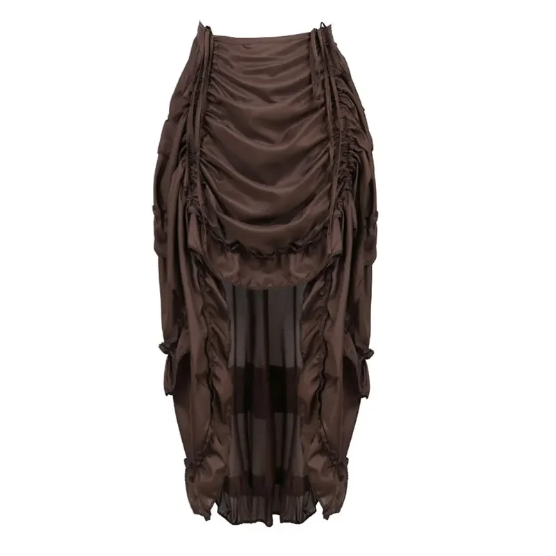 Steampunk Women Skirts Gothic  - Pleated Skirt Women recension och pris
