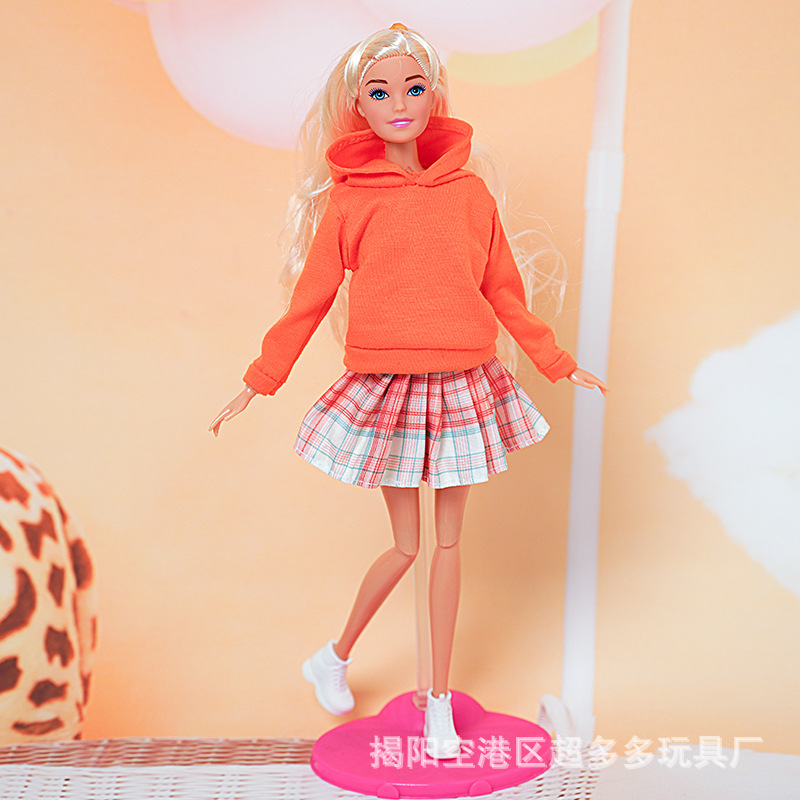1/6 BJD Doll Clothes For Barbi - Puff Sleeve Blouse recension och pris