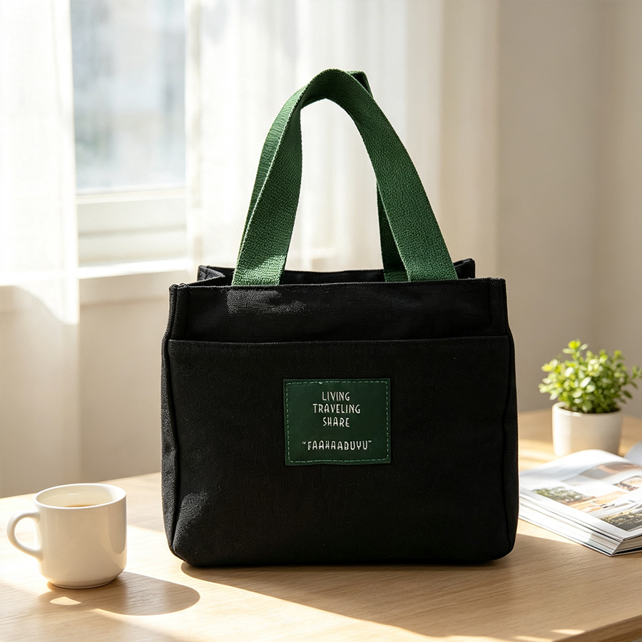 Office workers' commuting eco- - Canvas Tote Bag recension och pris