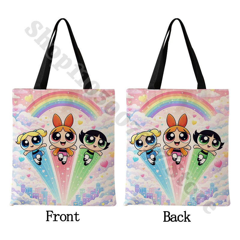 Kawaii The Powerpuffs Girls An - Canvas Tote Bag recension och pris