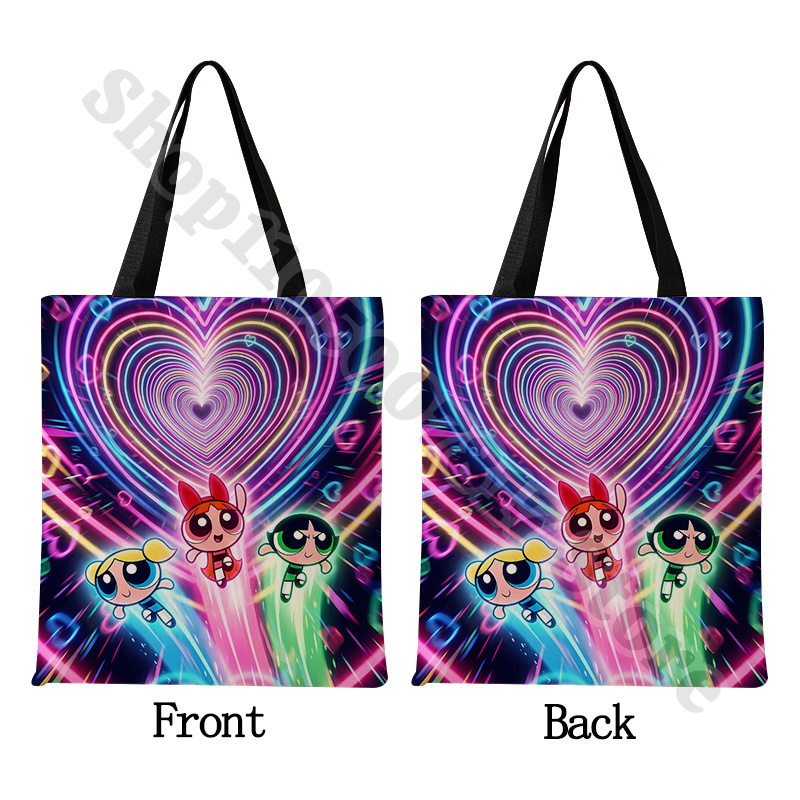 Kawaii The Powerpuffs Girls An - Canvas Tote Bag recension och pris