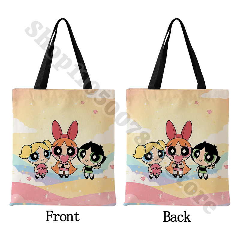 Kawaii The Powerpuffs Girls An - Canvas Tote Bag recension och pris