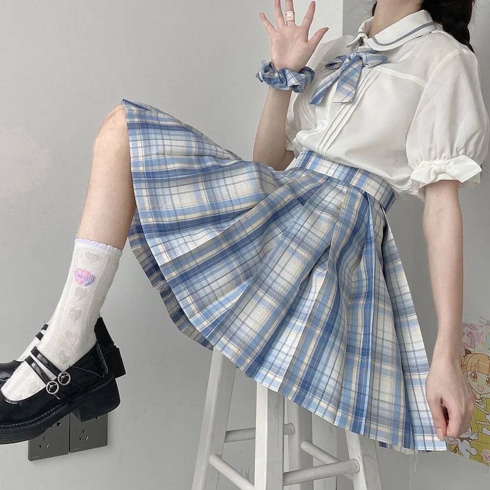 Women Jk Mini Skirts Japanese  - Pleated Skirt Women recension och pris