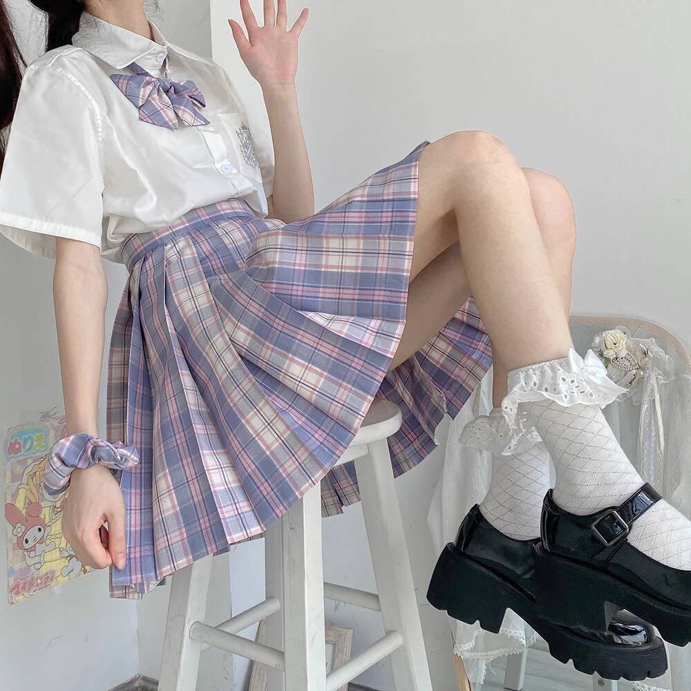 Women Jk Mini Skirts Japanese  - Pleated Skirt Women recension och pris