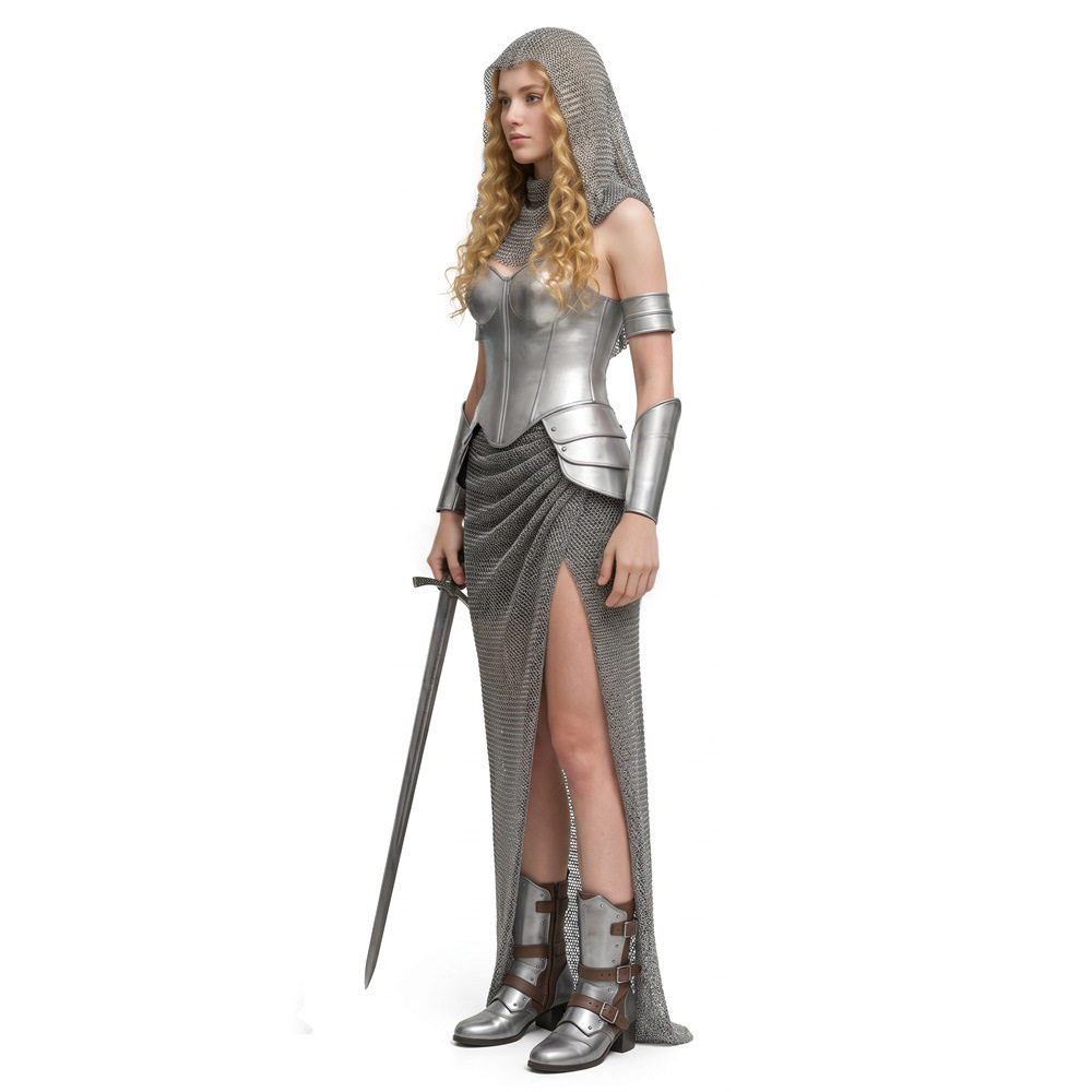 Medieval Women Knight Cosplay  - Women'S Fashion Jewellery recension och pris