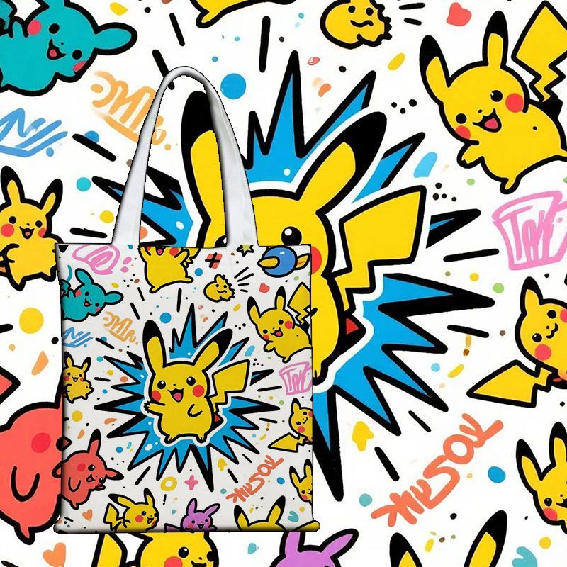 Pokémon Cute Canvas Bag Canvas - Canvas Tote Bag recension och pris