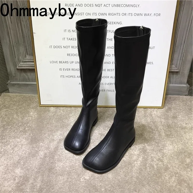 Street Style Stretch Women Kne - Winter Fashion Women Boots recension och pris